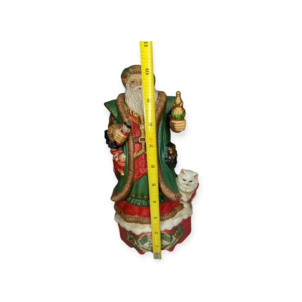 ABC Distributing Inc Merry Ole Soul Musical Santa Claus Figurine Music Box